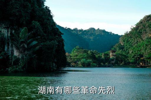  湖南有哪些革命先烈