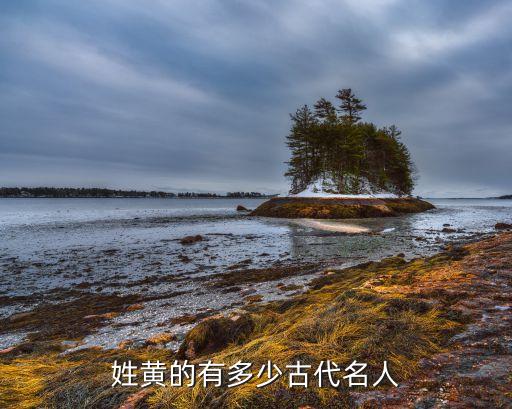 有哪些历史人物姓黄的人,姓黄的历史人物及故事