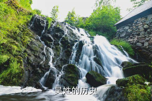 吴姓的历史