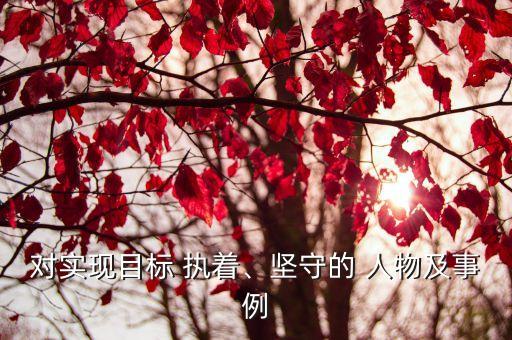 执着的历史人物有哪些,有哪些历史人物故事四年级