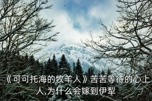 《可可托海的牧羊人》苦苦等待的心上人,为什么会嫁到伊犁
