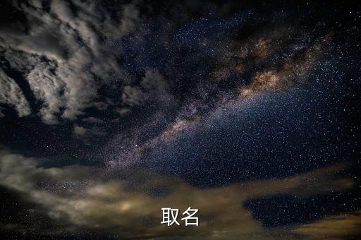 取名